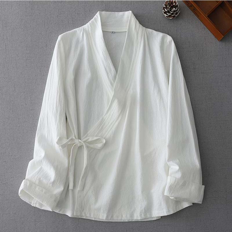 Summer Clothing Wraps - Blus Kemeja Kimono Wanita Gaya Cina