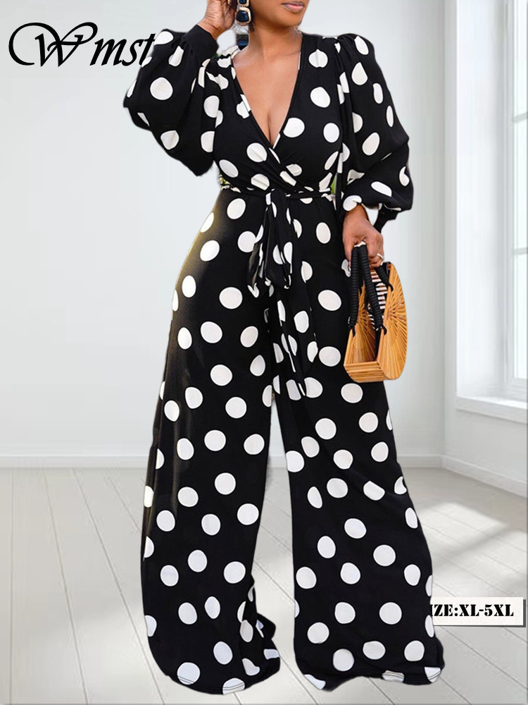 Summer Clothing Wholesale - Wmstar Jumpsuit wanita ukuran besar 5XL