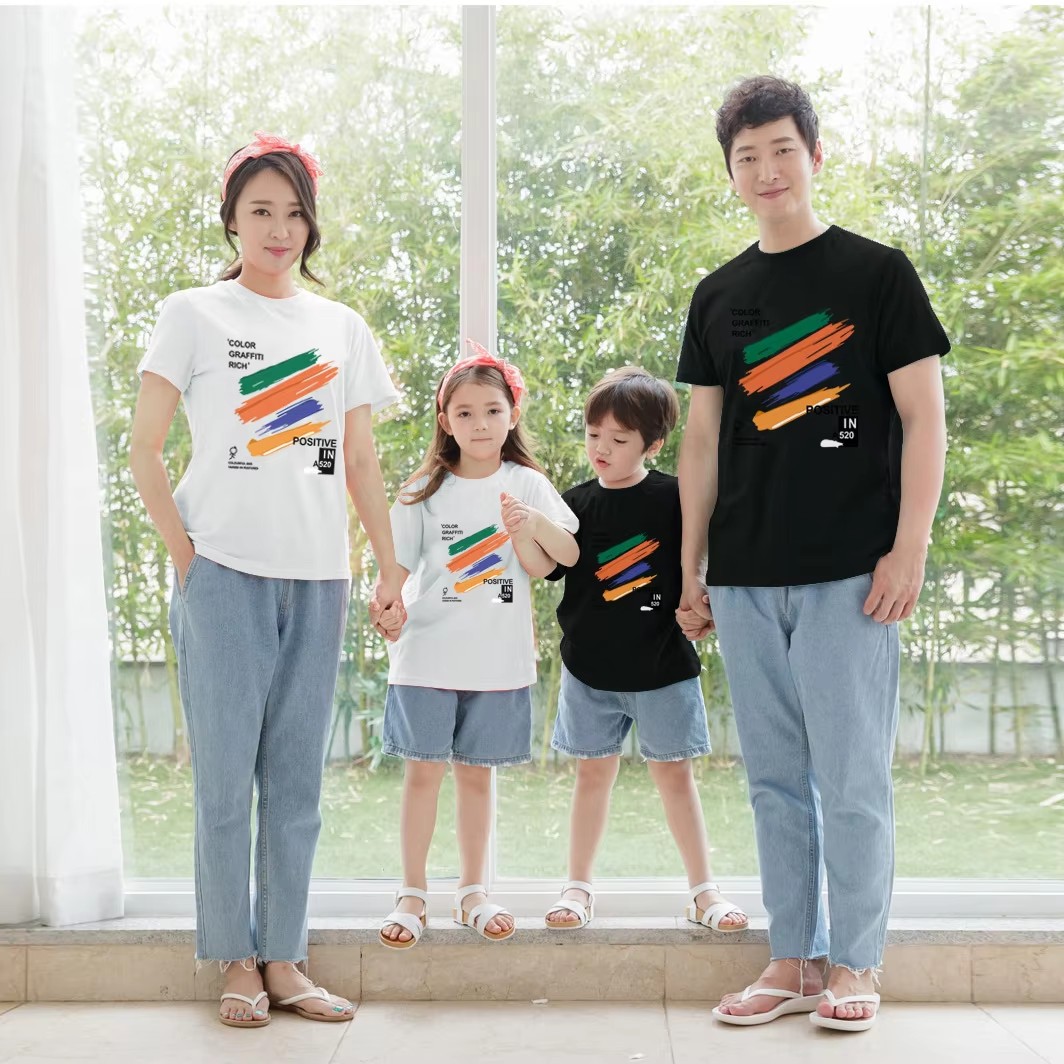 Summer Clothing Drawing - Kaos Keluarga Seragam Musim Panas 2026