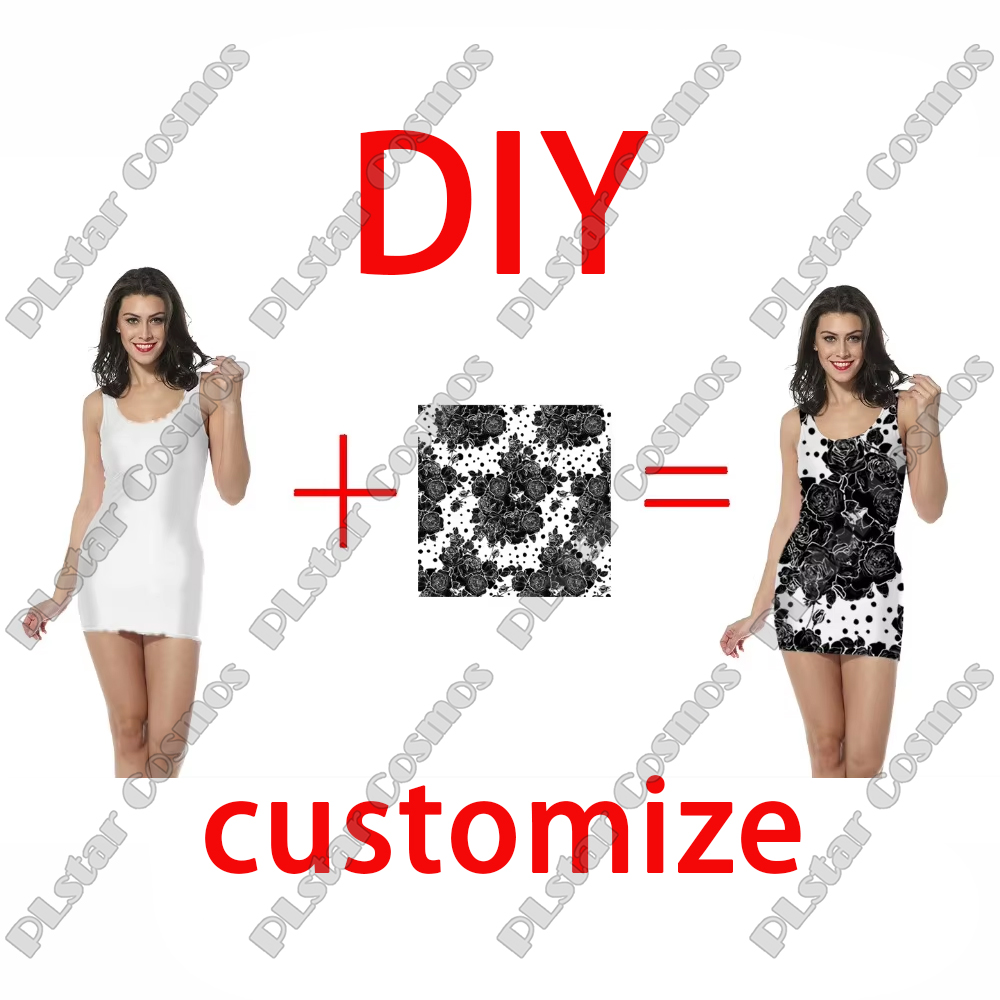 Summer Clothing Nz - PLstar Cosmos Desain Anime/Foto/Penyanyi DIY Pakaian