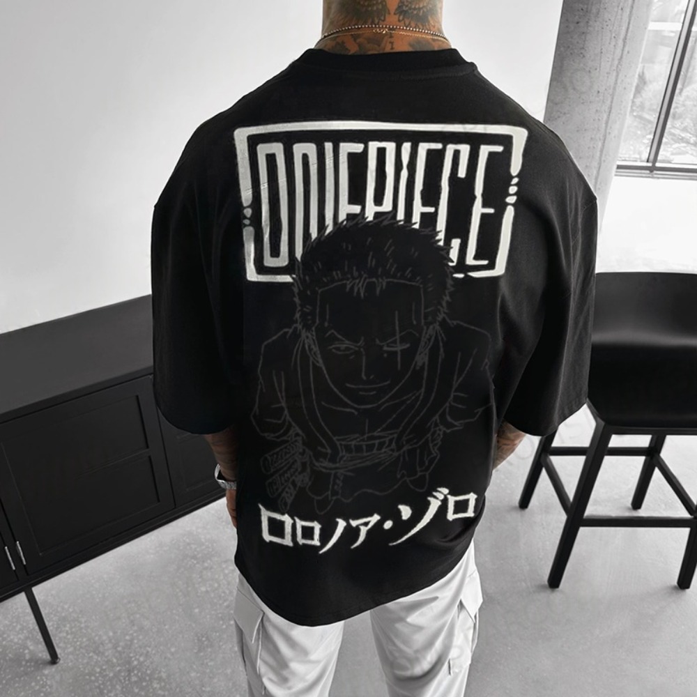 Kaus Pria One Piece Roronoa Zo - Summer Clothing Brands ulasan dan harga
