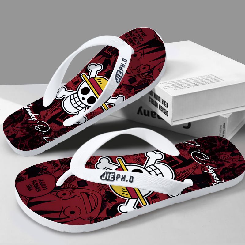 Sandal jepit anime One Piece b - Summer Clothing Wholesale ulasan dan harga