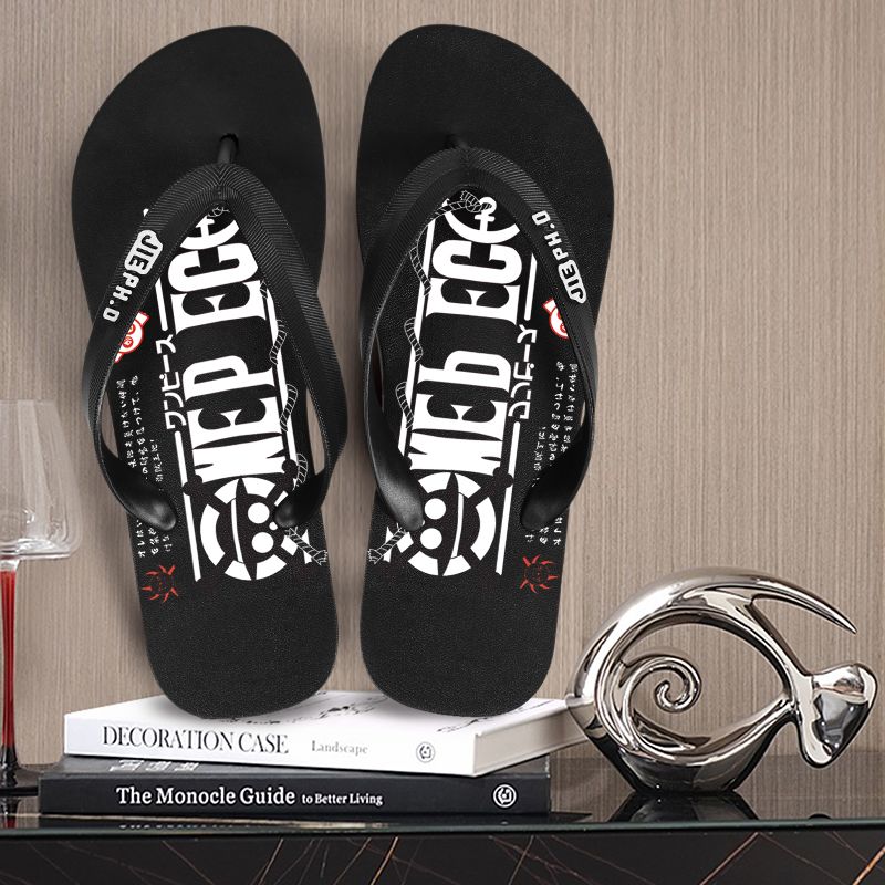 Sandal jepit anime One Piece b - Summer Clothing Wholesale ulasan dan harga