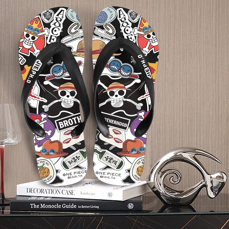 Sandal jepit anime One Piece b - Summer Clothing Wholesale ulasan dan harga