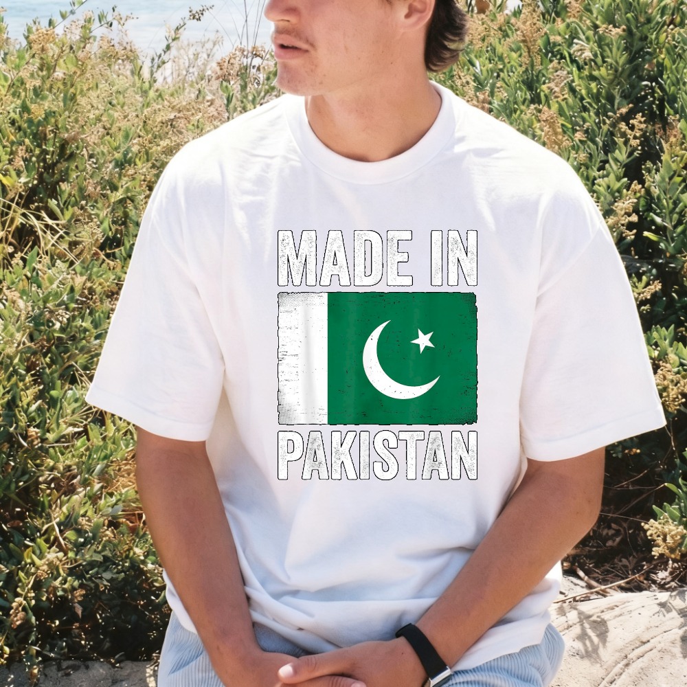 Dibuat di Pakistan Kaos Lucu B - Summer Clothing Pakistan ulasan dan harga