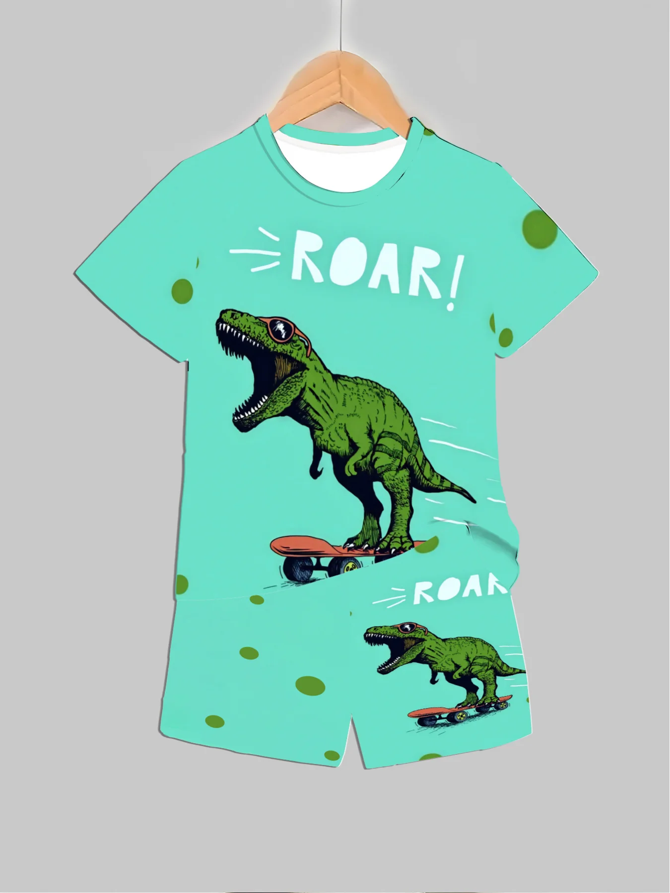 Pakaian Bermotif Dinosaurus Ba - Summer Clothing Baby Girl ulasan dan harga