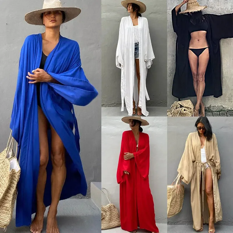 Kimono Wanita Pakaian Pantai C - Summer Clothing Wraps ulasan dan harga
