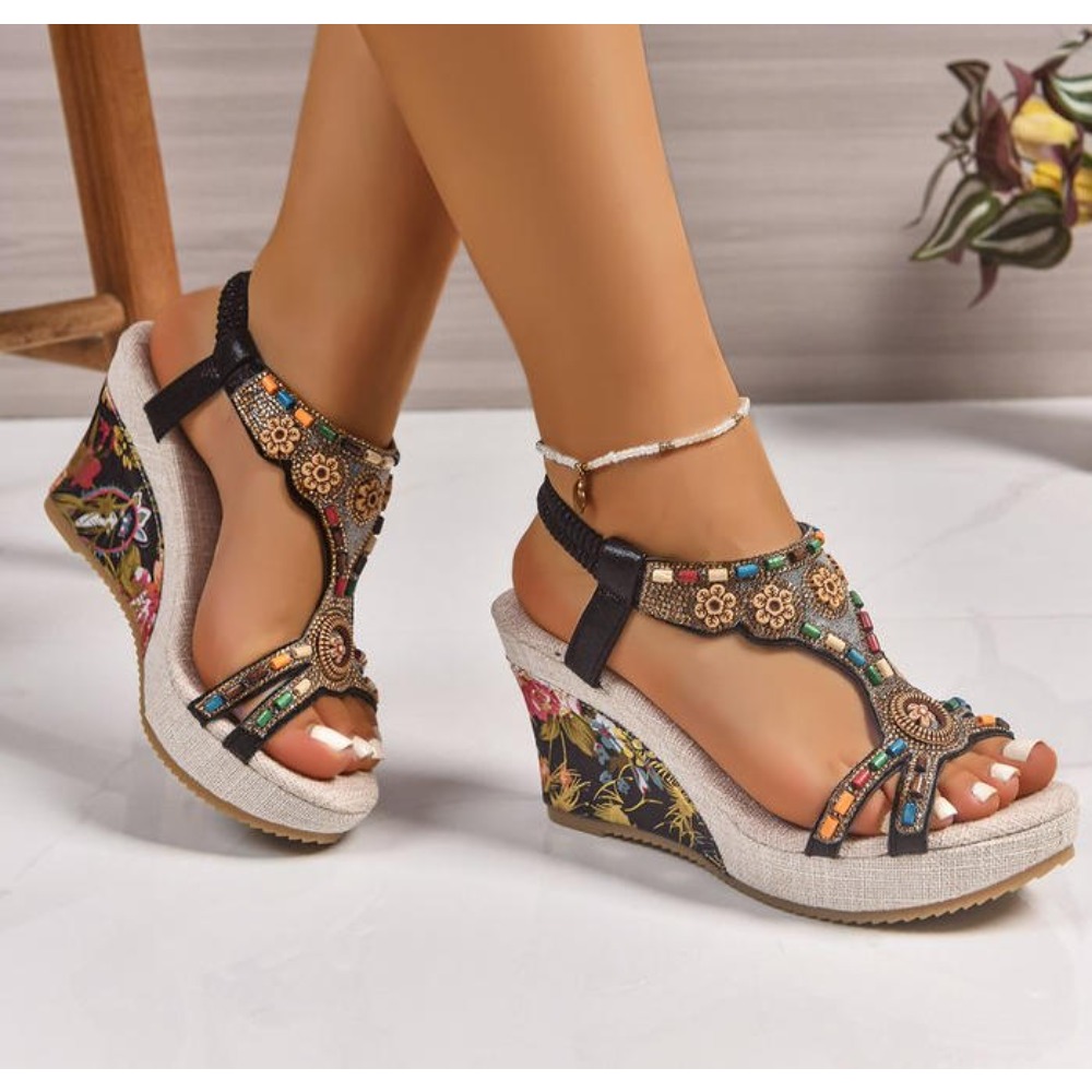 Sandal Wanita Kulit Musim Pana - Summer Clothing Stores ulasan dan harga