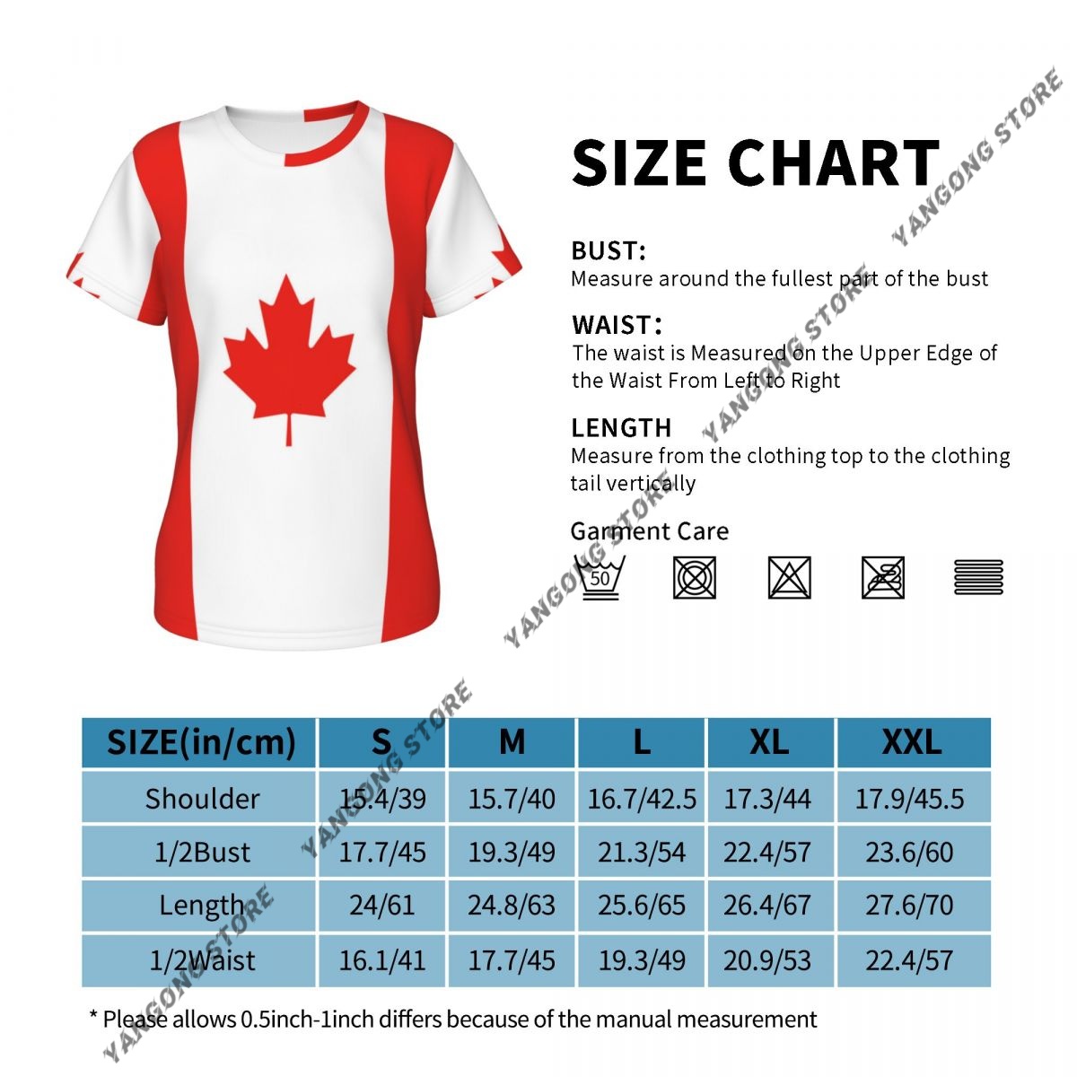 Kaos Wanita Kaos Bendera Kanad - Summer Clothing Women Canada ulasan dan harga