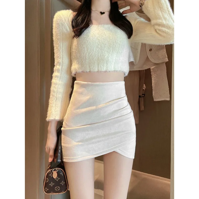 Rok wanita Anti selip, rok pen - Summer Clothing Wraps ulasan dan harga