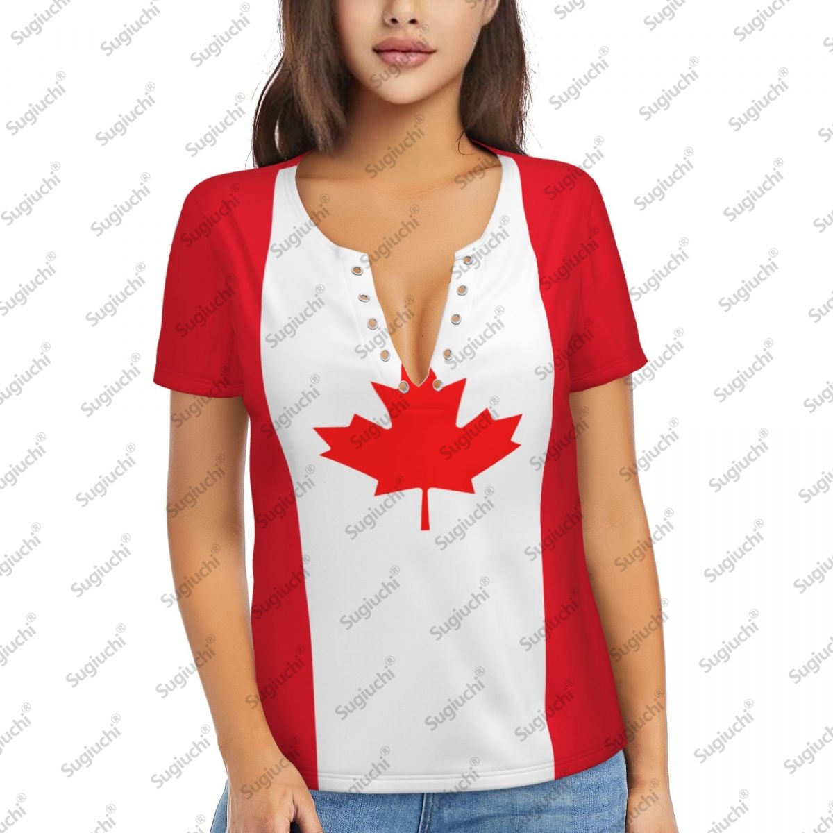 Kaus Modis Lengan Pendek 3D Wa - Summer Clothing Women Canada ulasan dan harga
