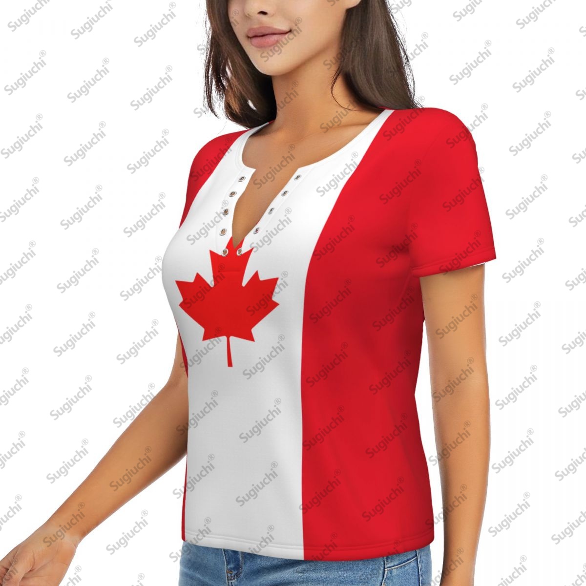 Kaus Modis Lengan Pendek 3D Wa - Summer Clothing Women Canada ulasan dan harga