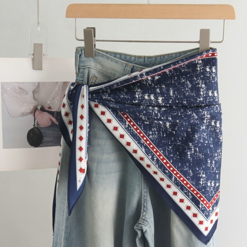 Syal Satin Wanita Baru Syal Re - Summer Clothing Wraps ulasan dan harga