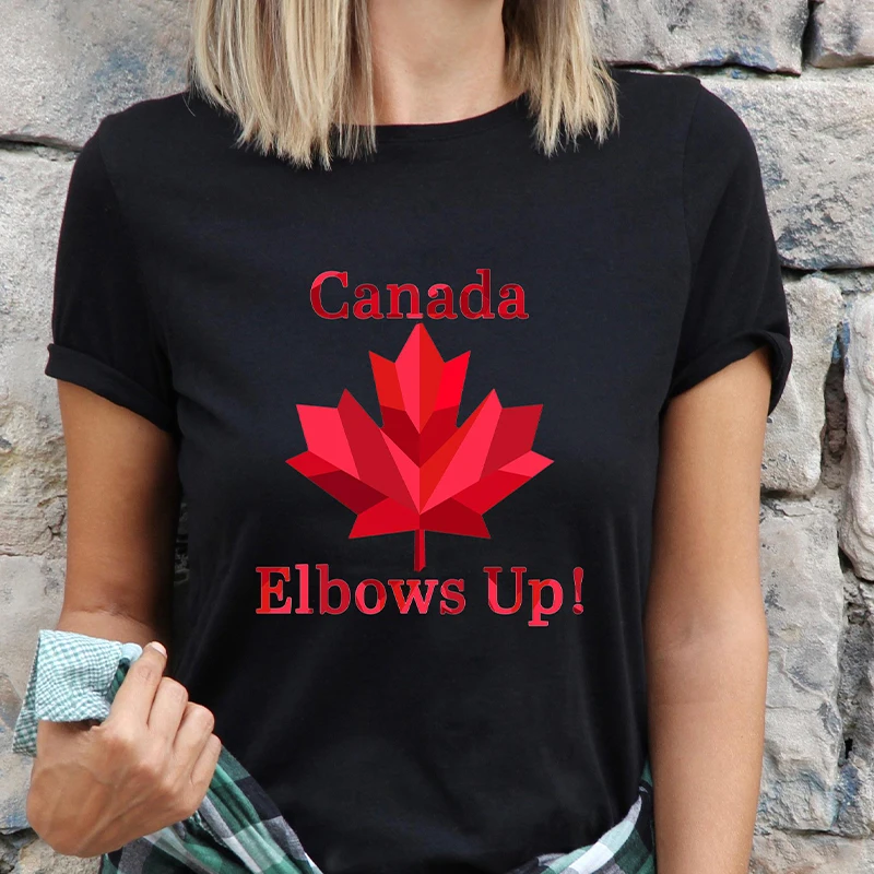 Kaus Wanita Elbows Up Kanada A - Summer Clothing Women Canada ulasan dan harga
