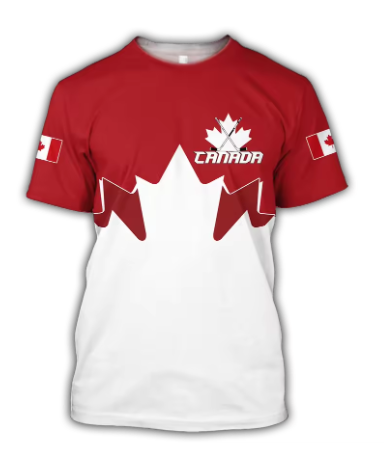 Kaos Kanada dengan Emblem Bend - Summer Clothing Women Canada ulasan dan harga