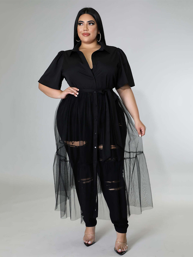 Pakaian Wanita Gaun Ukuran Plu - Summer Clothing Wholesale ulasan dan harga