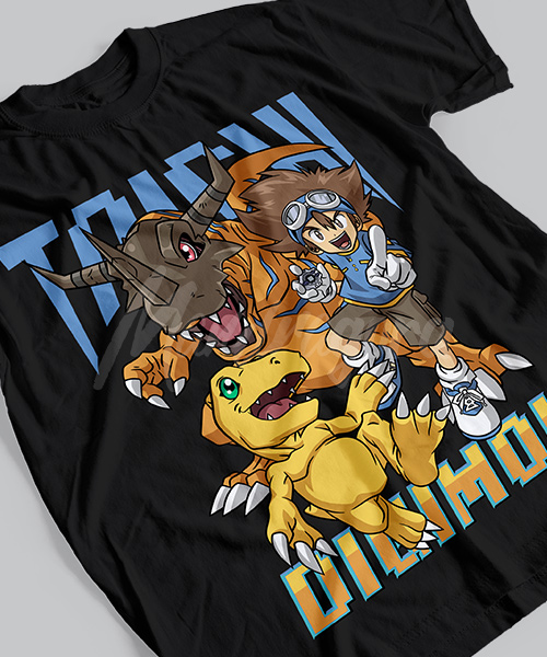 Kaos T-shirt MetalGreymon 100% - Summer Clothing Brands ulasan dan harga